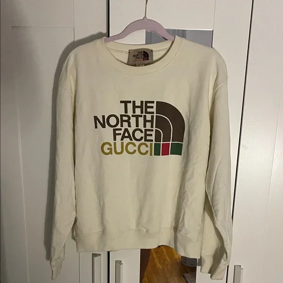 Gucci x The North Face Sweatshirt Ivory - Picture 2 of 8